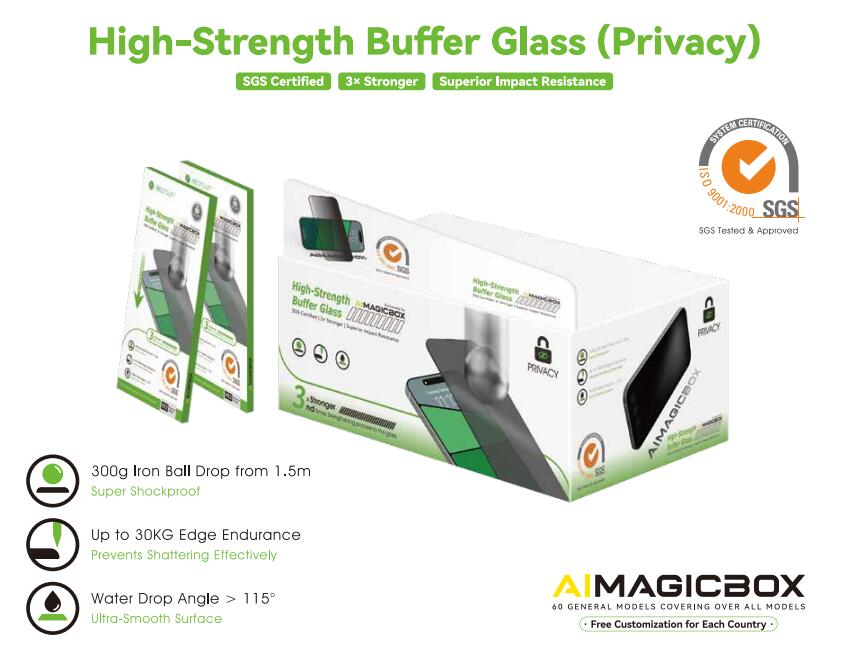 High-Strength Buffer Glass (Privacy)
